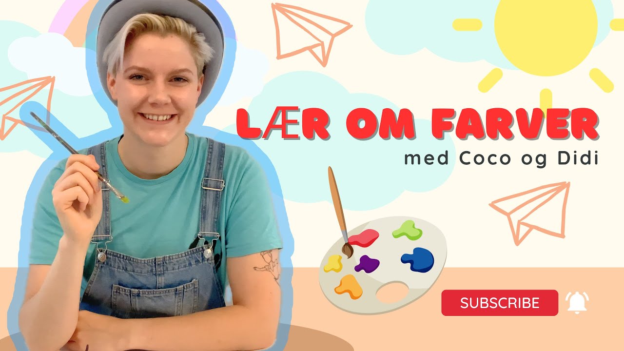 L&aelig;r om farver med Coco og Didi -  I Skoven l L&aelig;ringsvideo for b&oslash;rn l Youtubekids