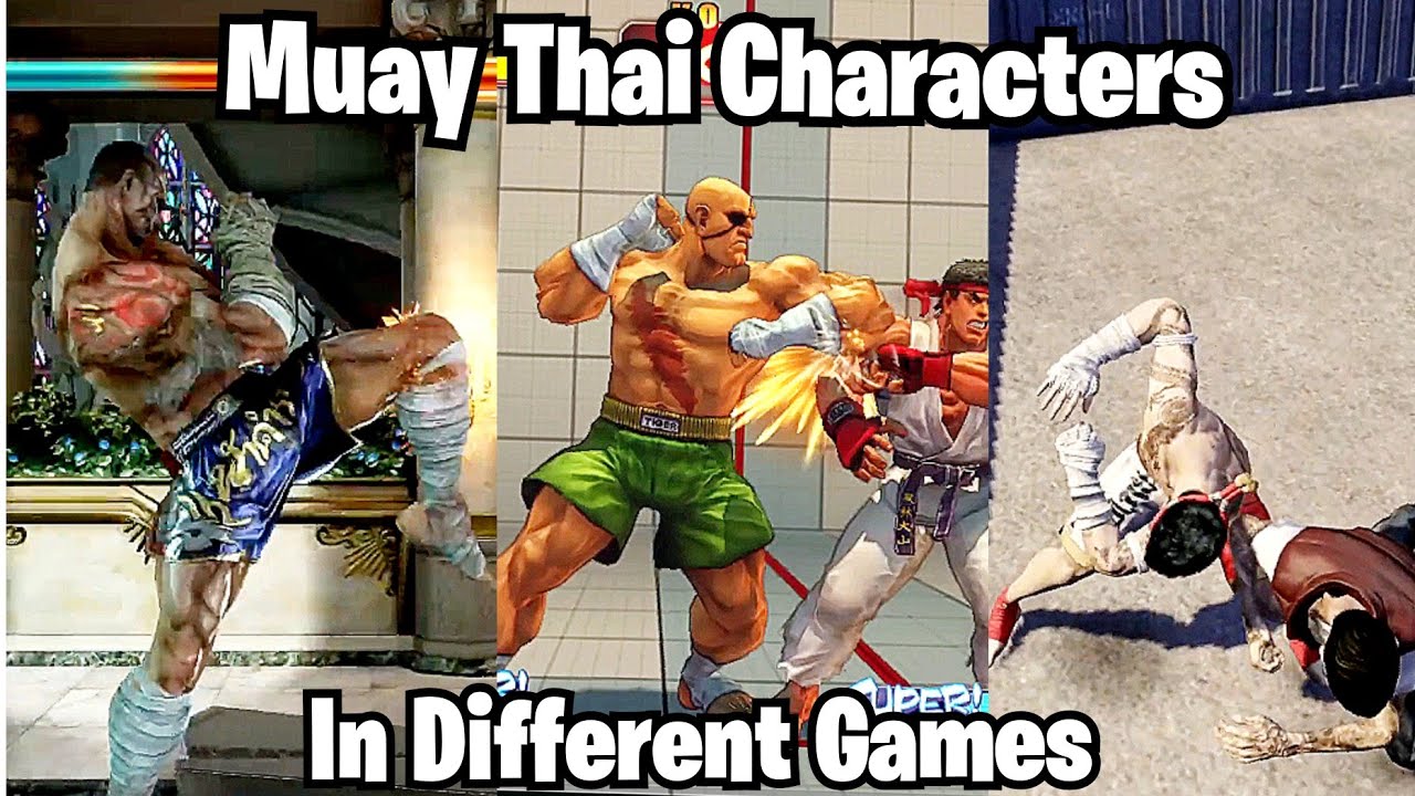 Muay Thai Moves in Different Games
