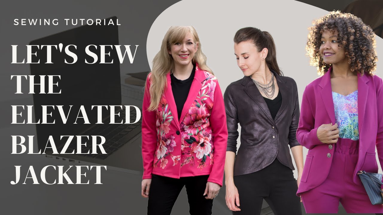 Sewing Up A Trendy Blazer!!! Sew EASY!!