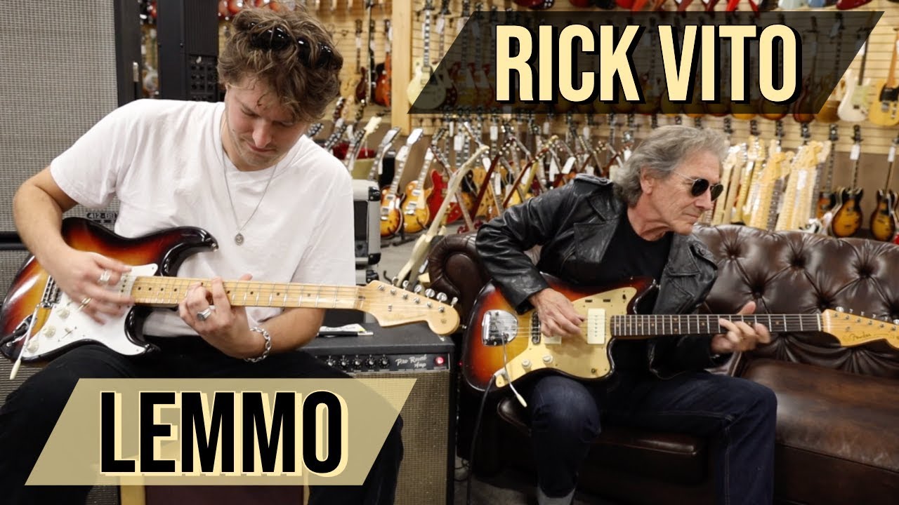 Rick Vito and Lemmo | 1958 Fender Jazzmaster & 1958 Fender Stratocaster at Norman's Rare Guitars