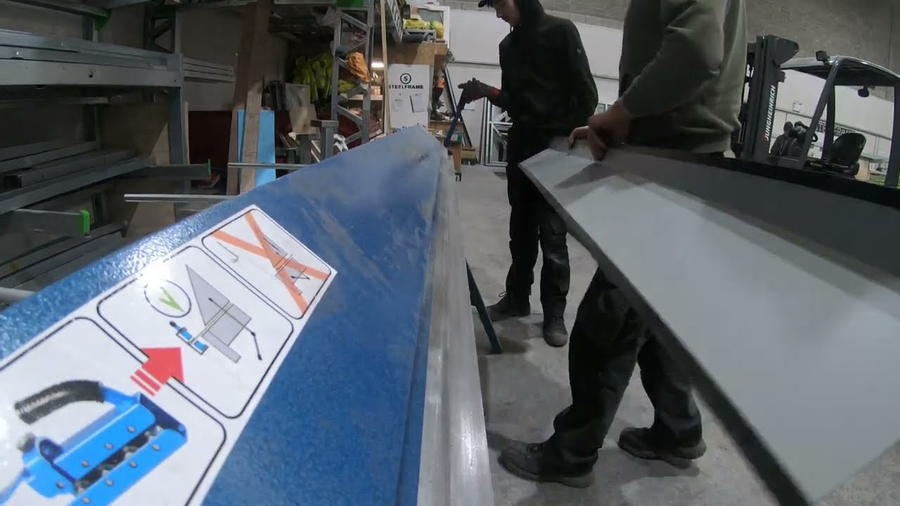 Manual roof bending machines   roofing   firewalls, sheet benders PROD MASZ