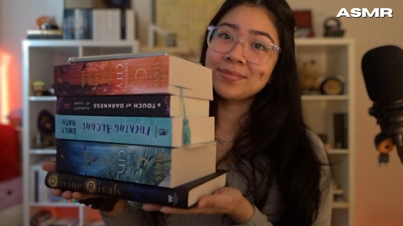 ASMR | Book Talk (Recs, Recent Reads, TBR & Goals)
