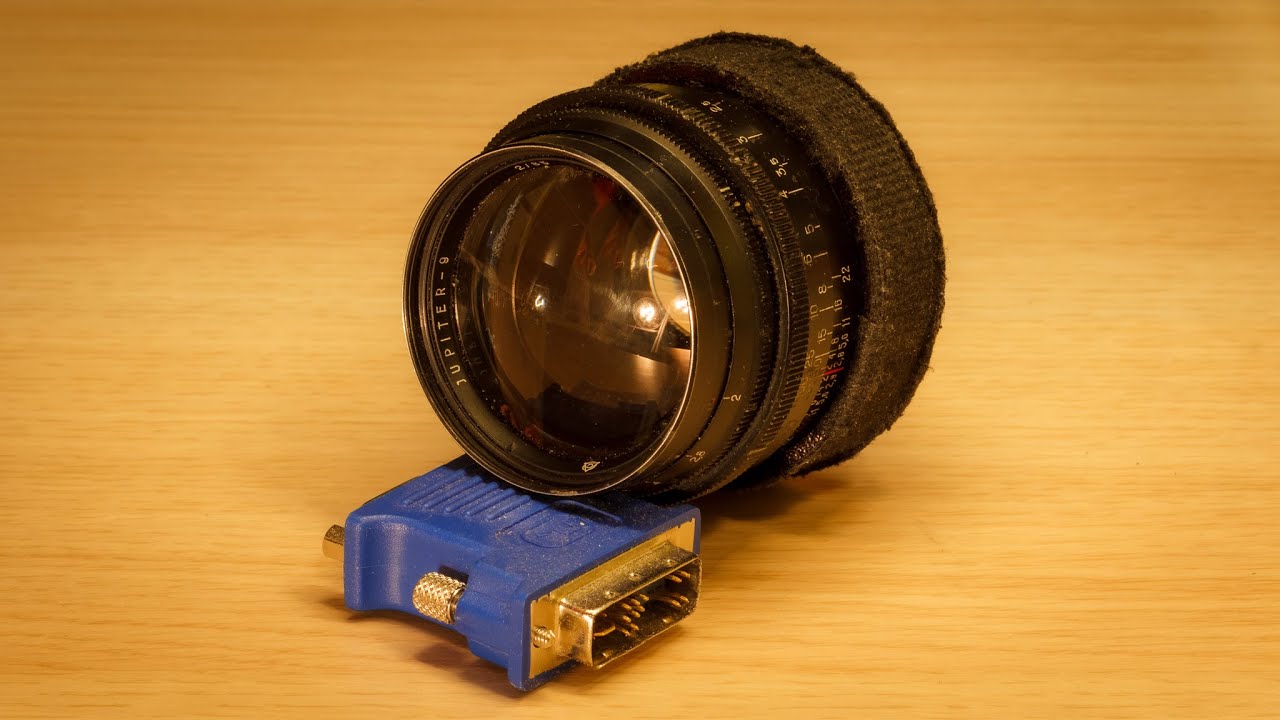 I made a custom lens adapter!