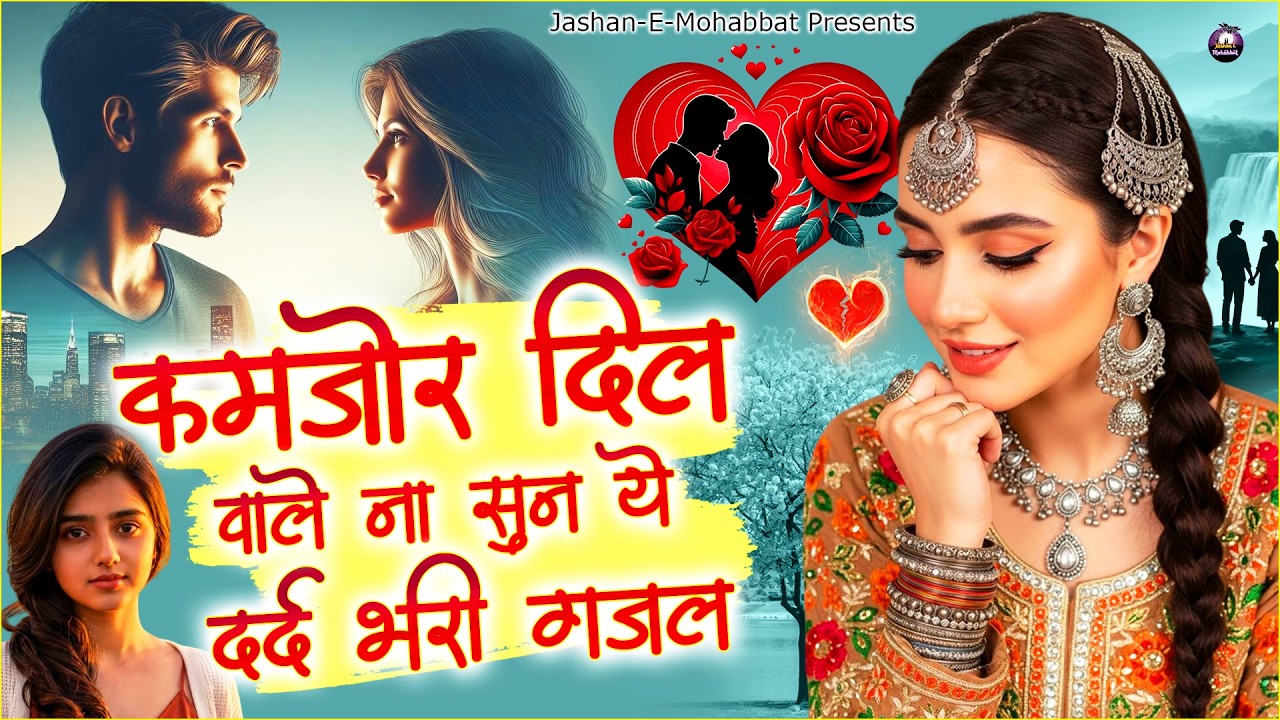 कमजोर दिल वाले ना सुने ये दर्द भरी ग़ज़ल | Non Stop Dard Bhari Ghazal | Hindi Sad Ghazal 2026 |