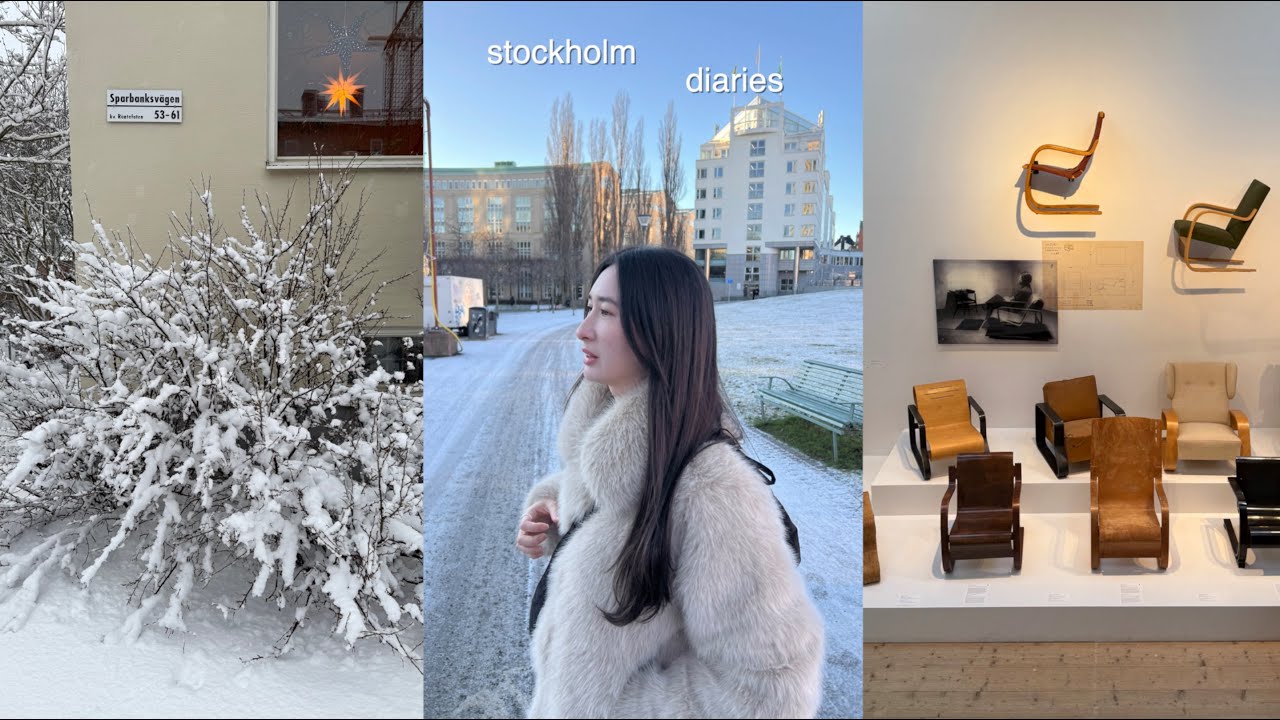vlog. a winter week in stockholm. where to go!