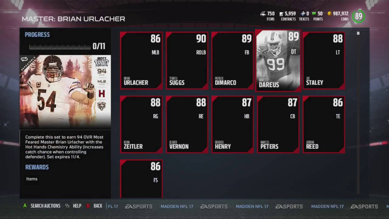 Madden 17 Most Feared Promo Overview
