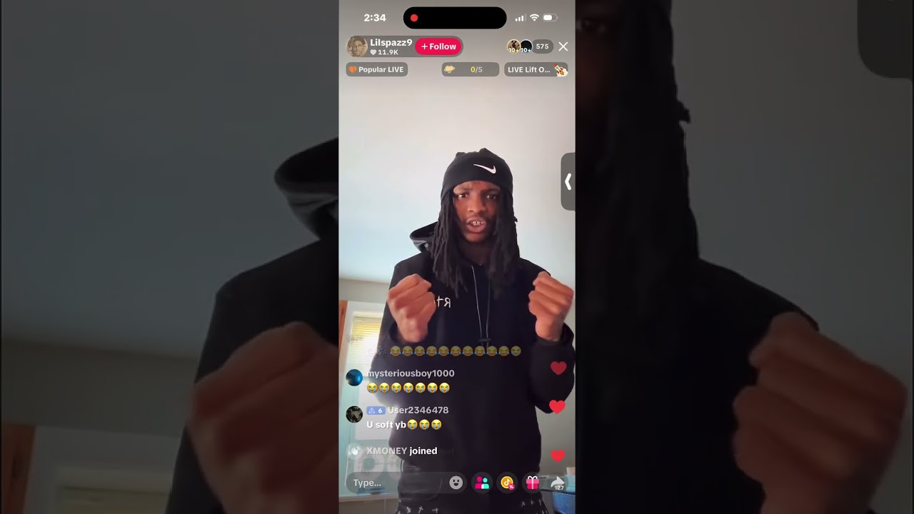 lil spazz9 give story-time from the jails 