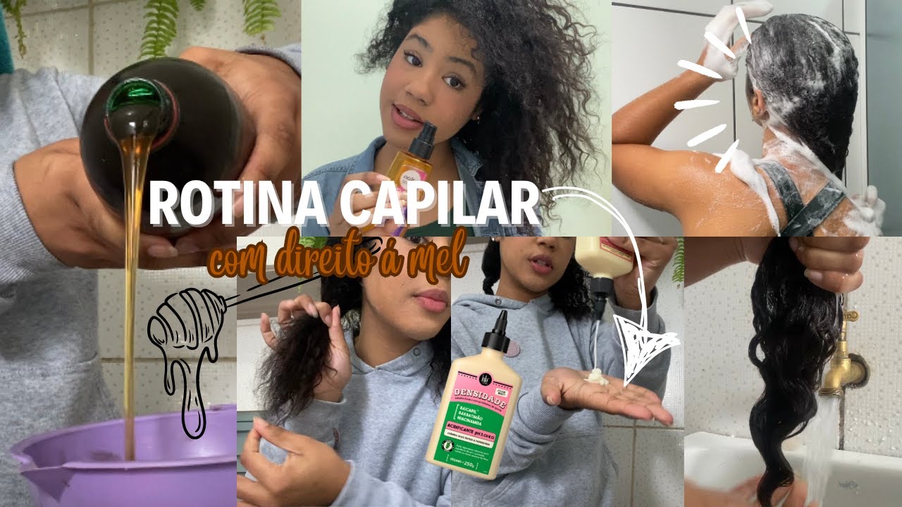 ROTINA CAPILAR (Lavagem, Acidificação e Hidratação) 👙🫧