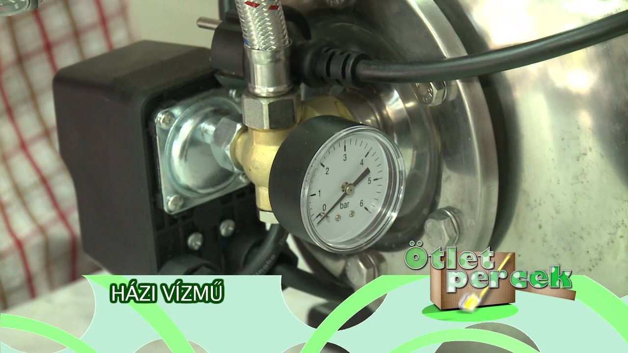 Ötletpercek - házi vízmű