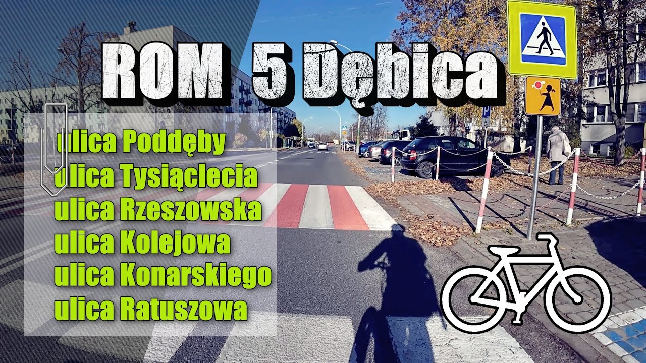 ROM 5 - rowerowy objazd miasta Dębica