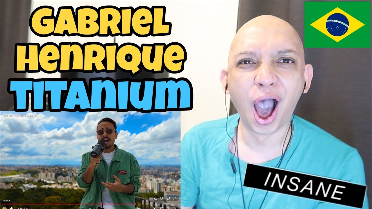 Titanium- Gabriel Henrique REACTION!
