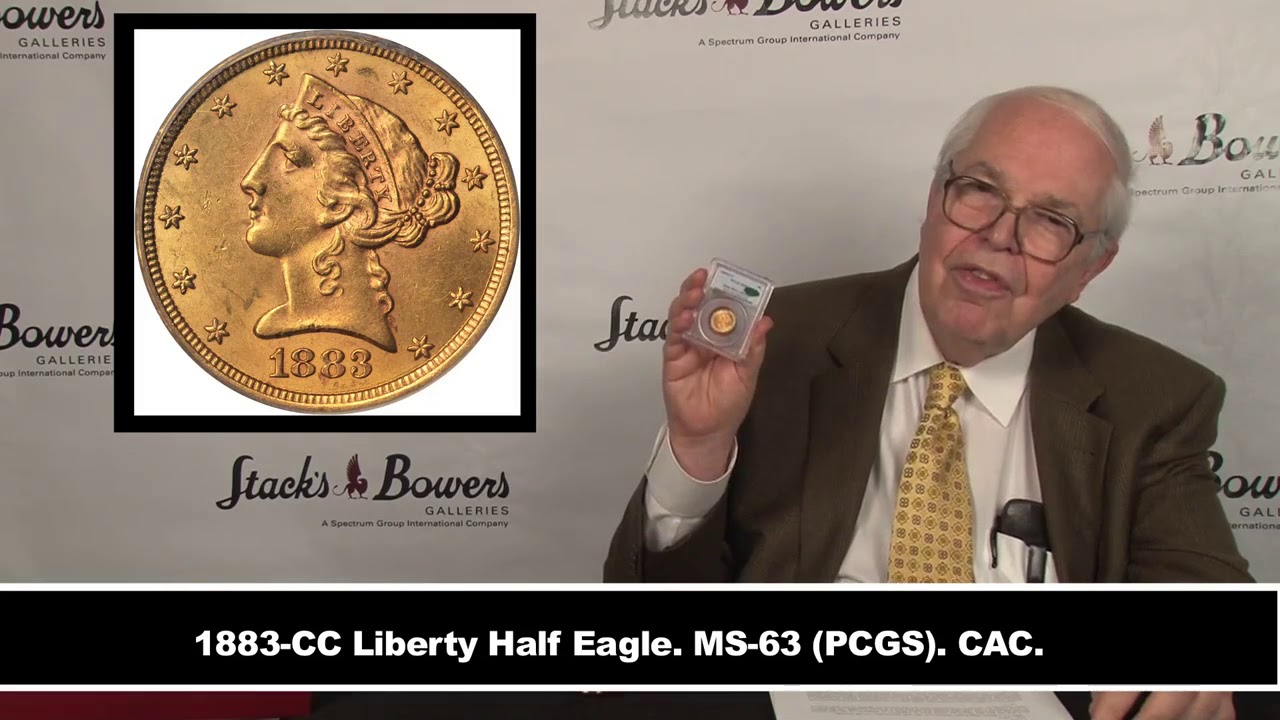 Stack’s Bowers Introduces the 1883 CC Liberty Half Eagle