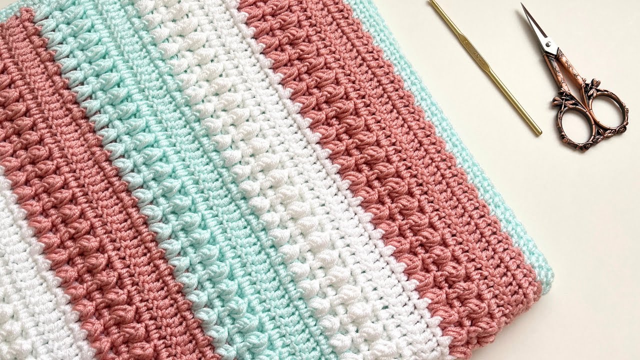 Patr&oacute;n de Manta a Crochet | Crochet Blanket patterns TUTORIAL