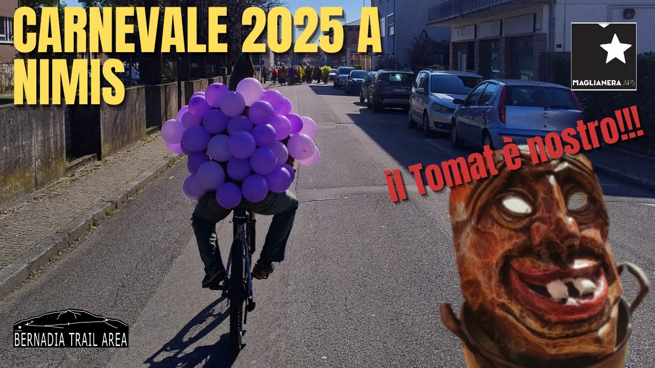 Carnevale 25 a Nimis. Il Tomat è nostro!