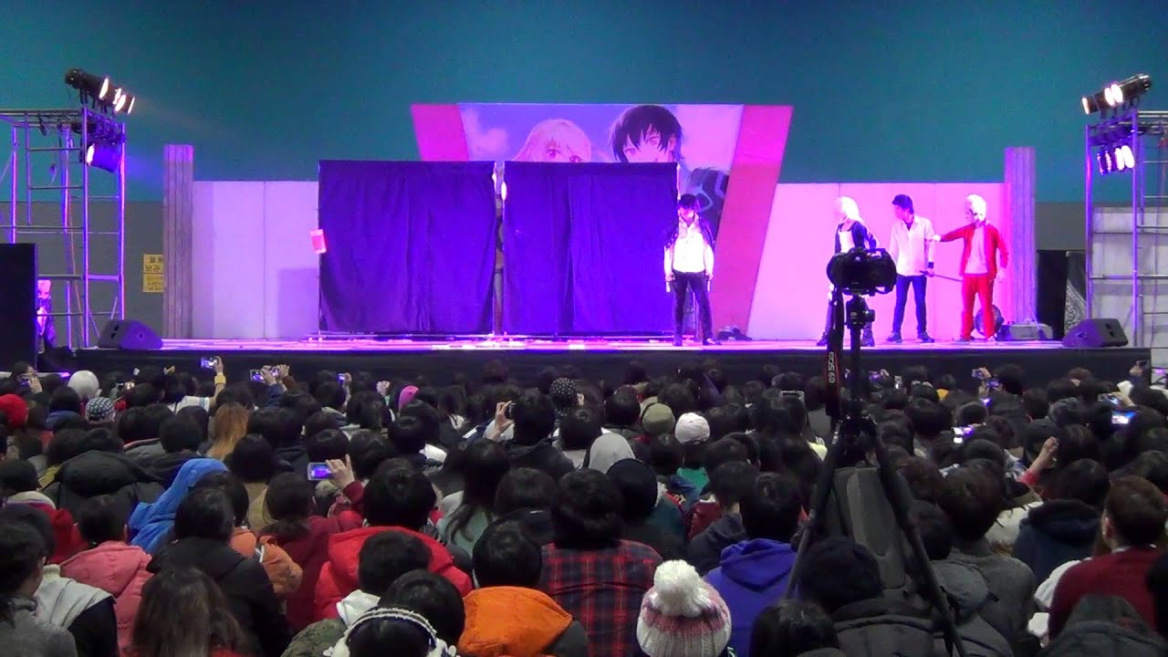 Kate-kyoshi Hitman Reborn! (Versus Varia) cosplay performance by amaterase team in KOREA.