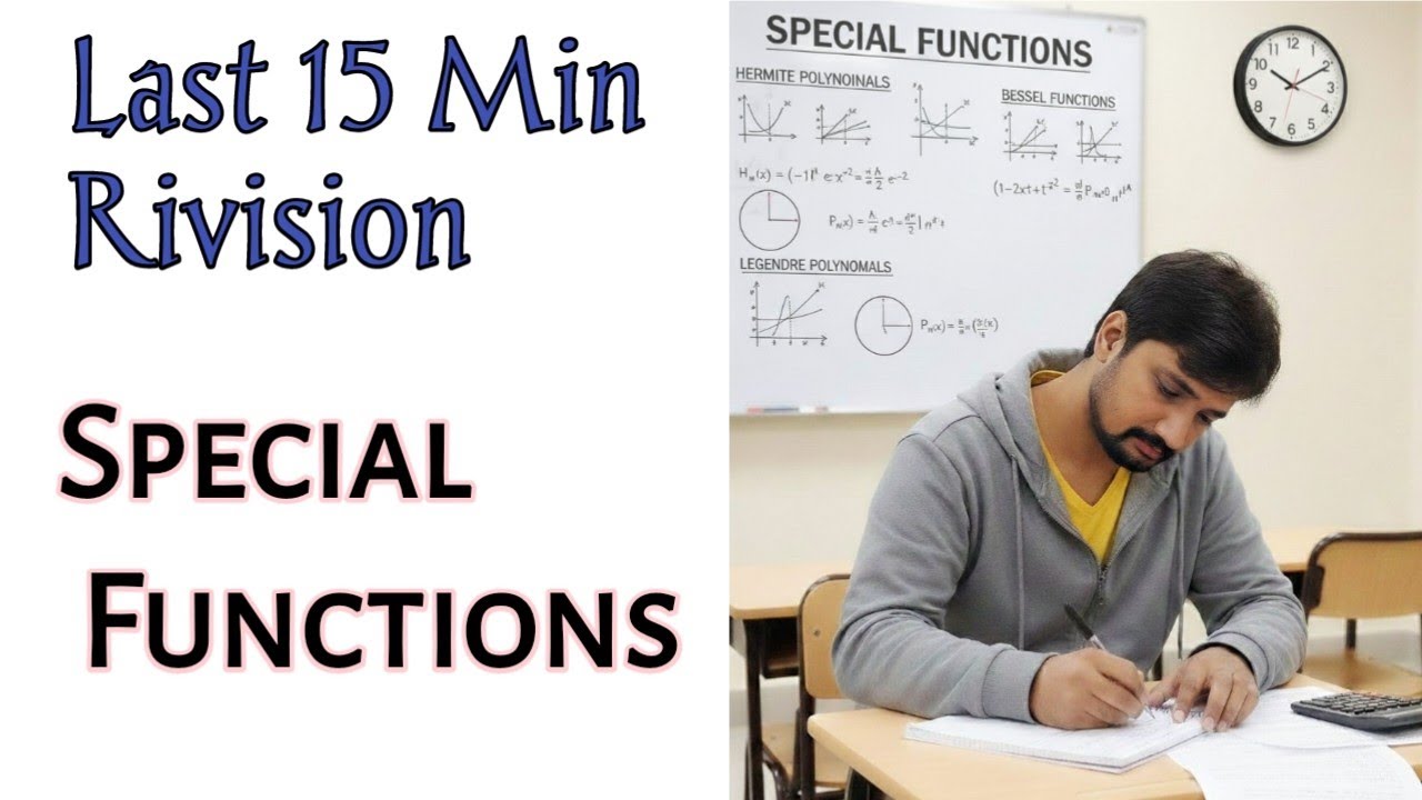 Special Functions||(Important Results) || Gate Net TIFR Jest 2026