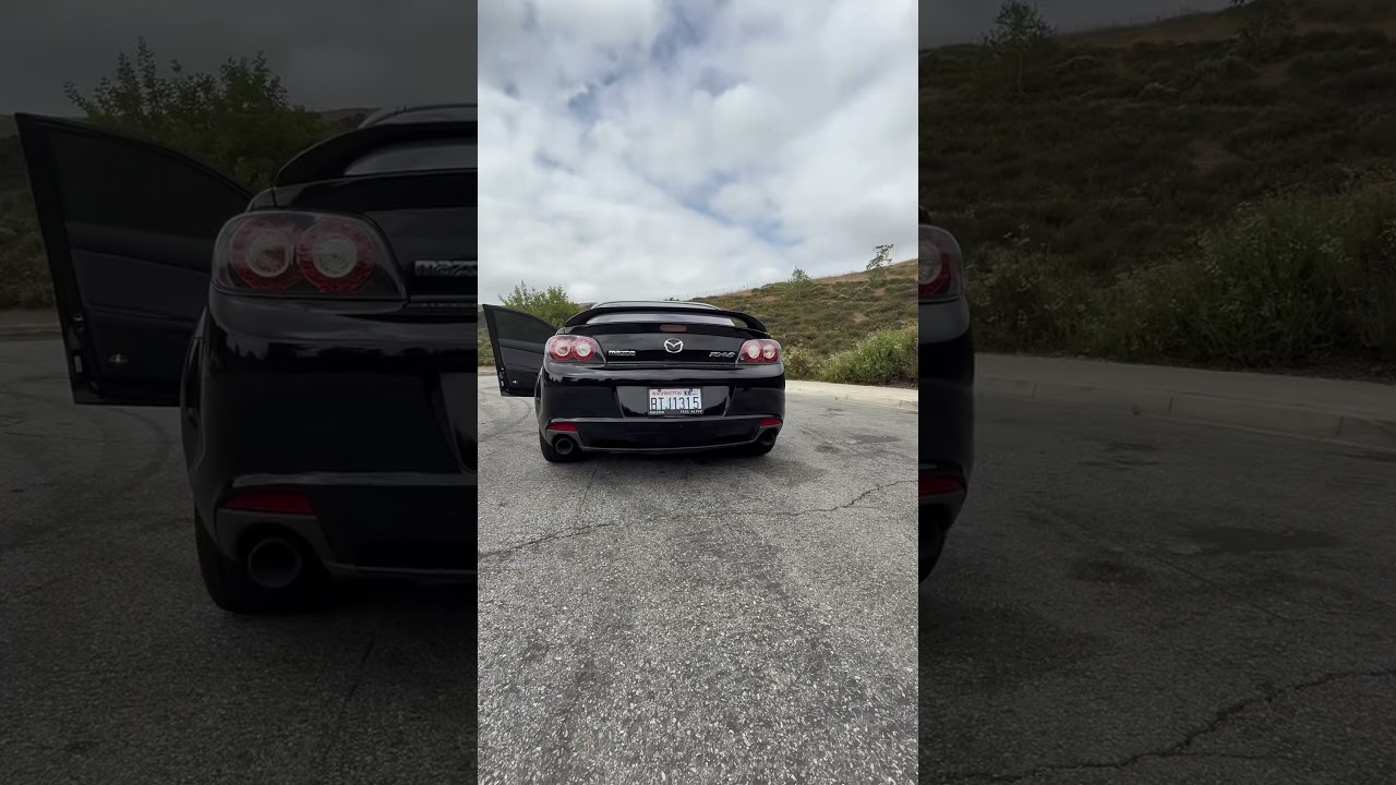 STOCK EXHAUST STILL SOUNDS GREAT! | 2009 Mazda RX-8 Build @abc.garage