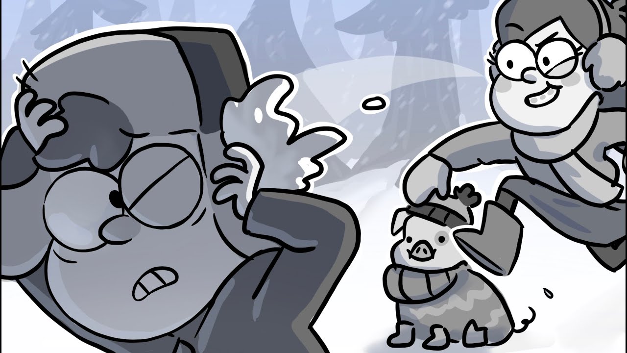 Snow Day Shenanigans! | Gravity Falls Animatic