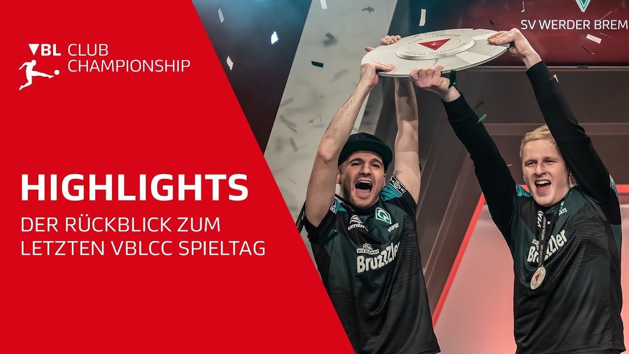 Werder Bremen ist deutscher eFootball Meister 2019/20! | Highlights des letzten VBLCC Spieltags