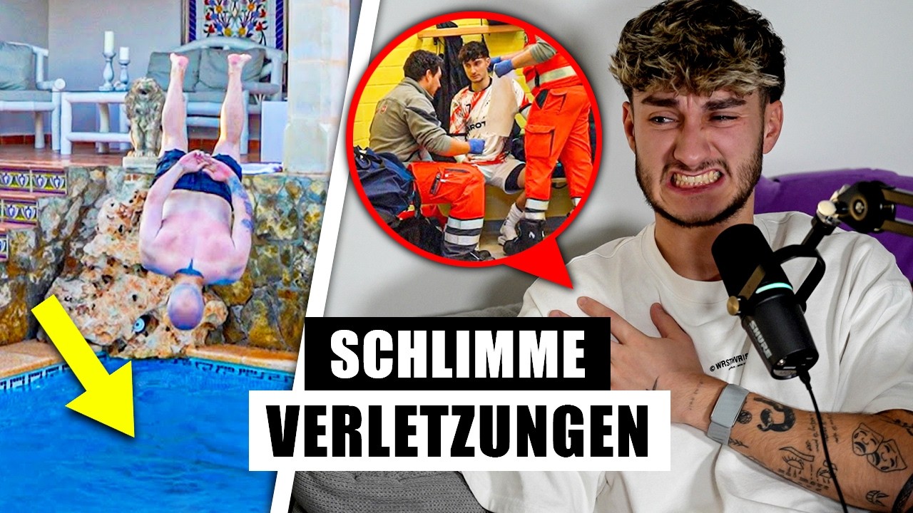 UNSERE SCHLIMMSTEN VERLETZUNGEN IN VIDEOS! - NACHSPIELZEIT MIT BROTATOS - PODCAST (Folge 9)