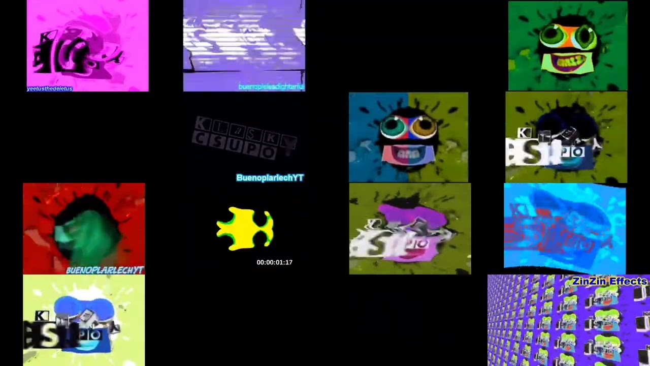 All Klasky Csupo Sony Vegas Pro Effects Played At At Once. V3.