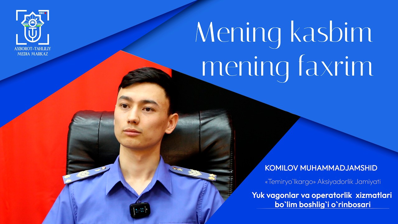 Mening kasbim – mening faxrim! Komilov Muhammadjamshid