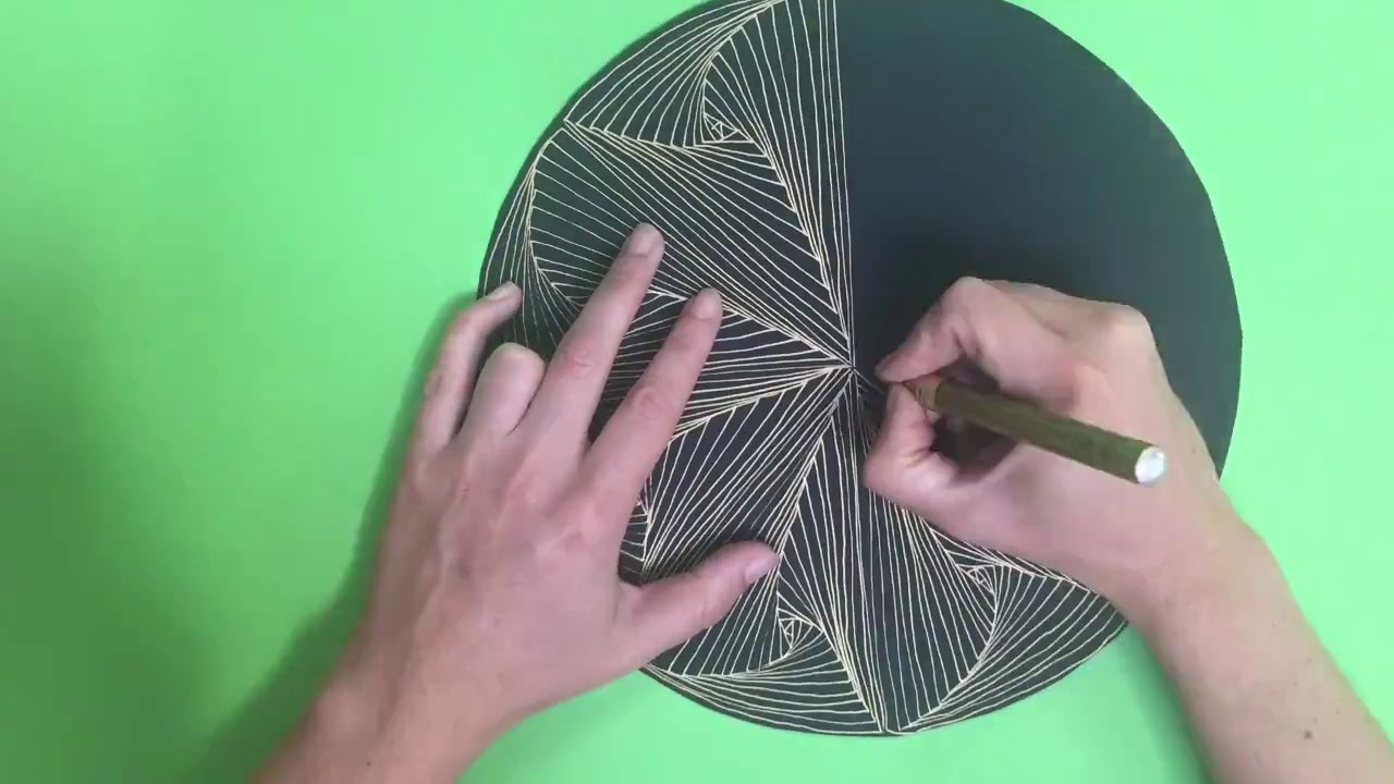 Studio Jocelyn - Zentangle circle paradox