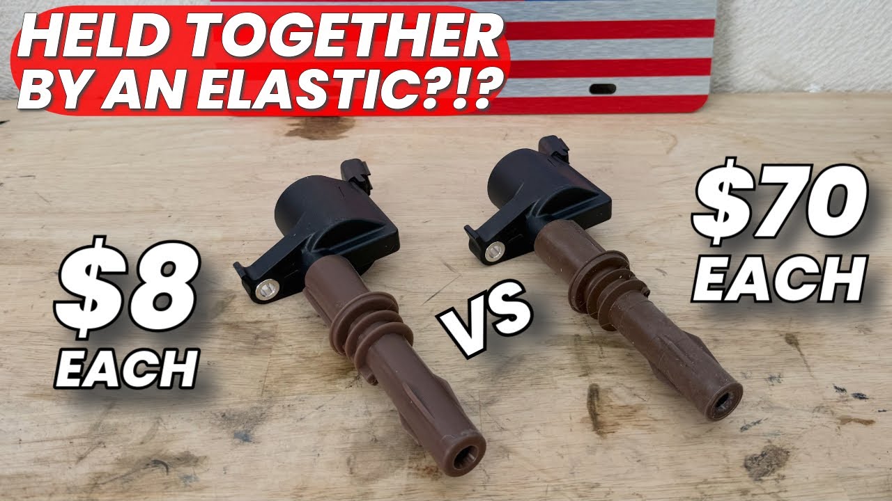 Counterfeit(?) vs OEM F150 Coil Comparison (8L3Z12029A & 8L3E-12A366-AA & DG-521)