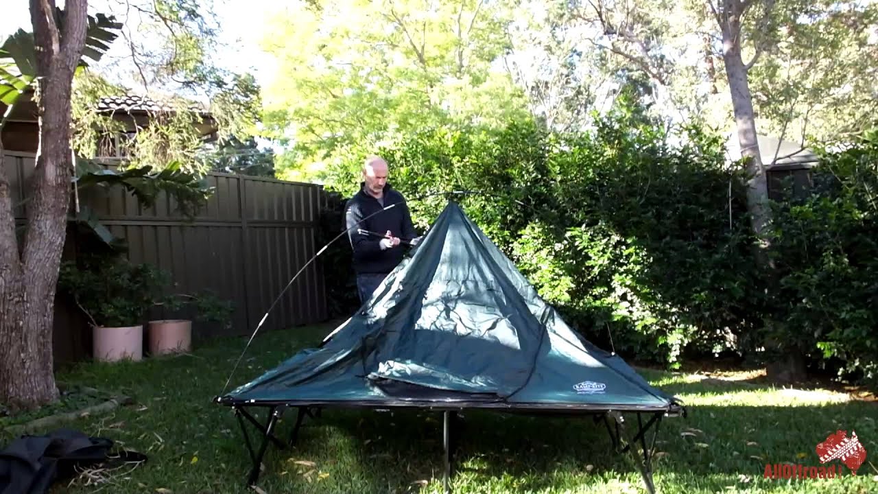 Kamp Rite CTC DOUBLE 2 Person Camping Tent Cot Product Review: