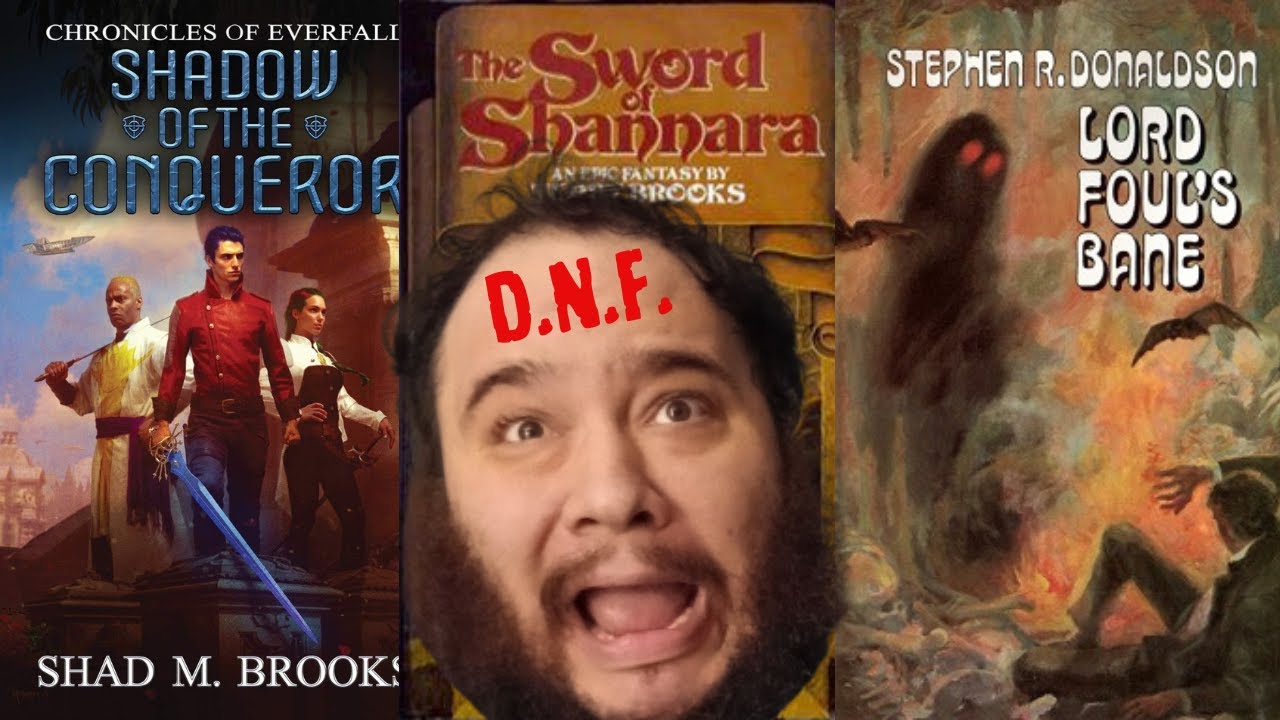 Top 6 Fantasy Books I DNF'd!!