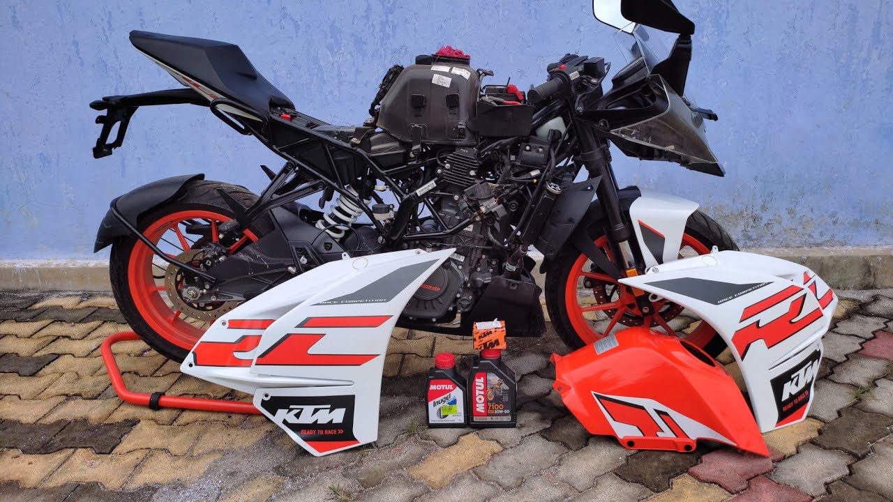 BS6 KTM RC 125 FULL SERVICE