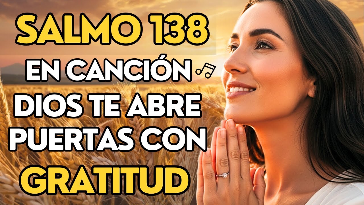 Salmo 138 Cantado para Gratitud y Milagros | Canción que Sana Tu Alma y Abre las Puertas del Cielo