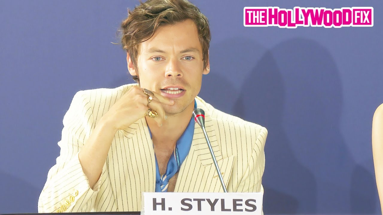 Harry Styles Talks Music Vs. Movies, His Future, Family, Friends & More At 'Don't Worry Darling' PC