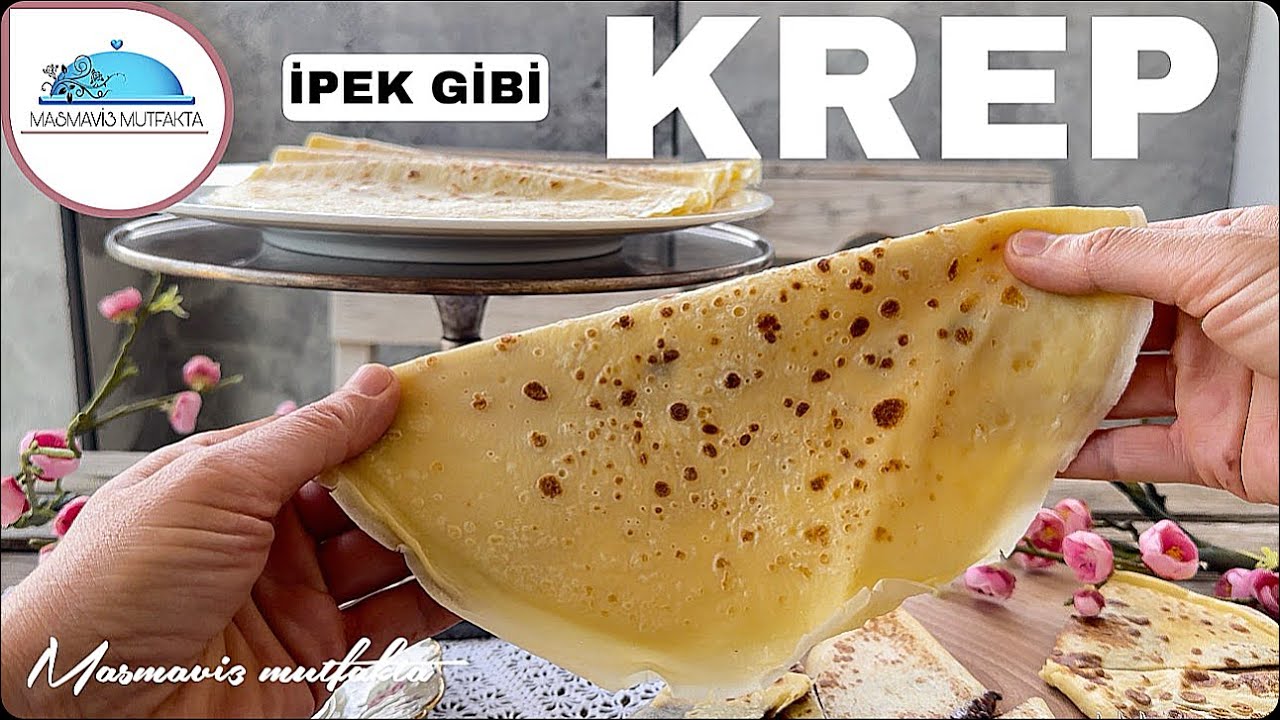 BU KREP ŞAHANE‼️İPEK GİBİ KREP NASIL YAPILIR‼️PÜF NOKTALARI /TAM ÖLÇÜLÜ✔️ #ramazan