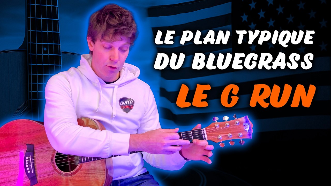 Cours guitare Country Bluegrass Le G Run : le plus typique des riffs Bluegrass