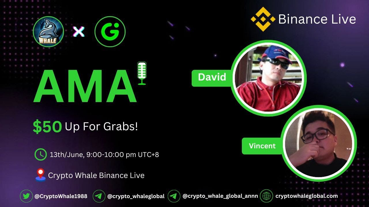 CRYPTO WHALE LIVE AMA WITH LIGO