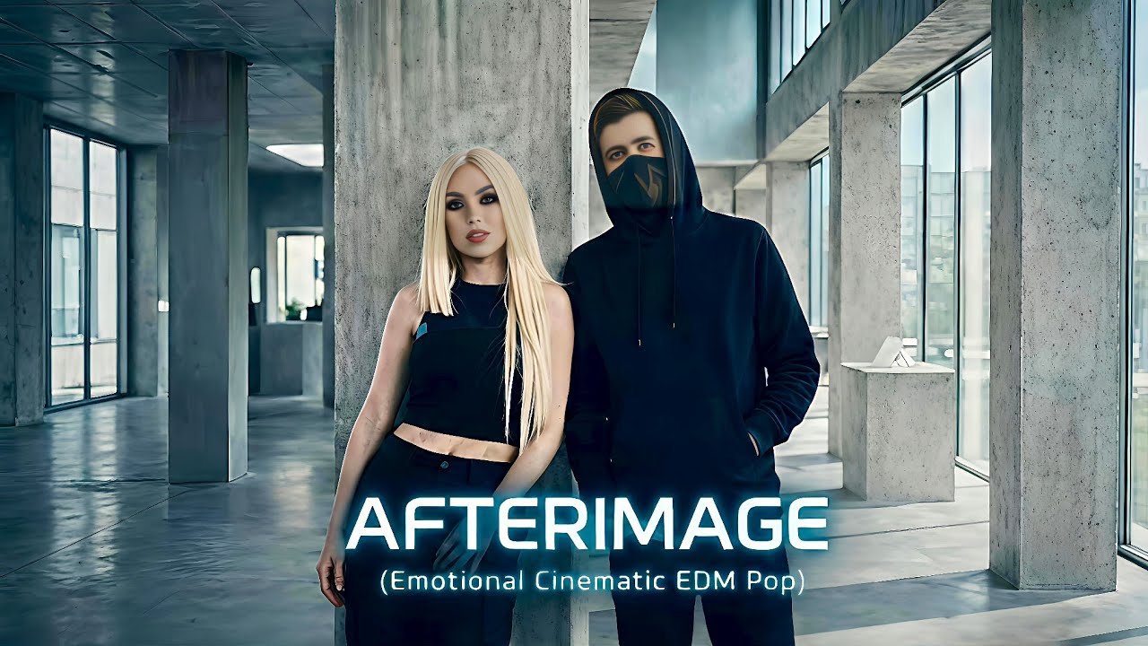 Afterimage - Alan Walker & Ava Max Style | Emotional Melodic EDM (Official Lyrics Video)