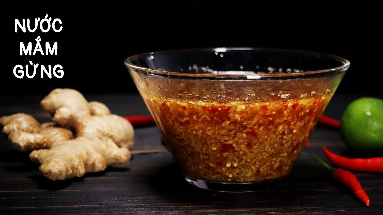 Cách Pha Nước Mắm Gừng Mới Lạ Chưa Ai Chia Sẻ - Dùng Ăn Các Món Gà,Vịt.