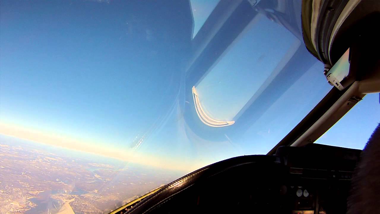 VFR Flight Teterboro, NJ to Barre/Montpelier, VT Learjet 35A