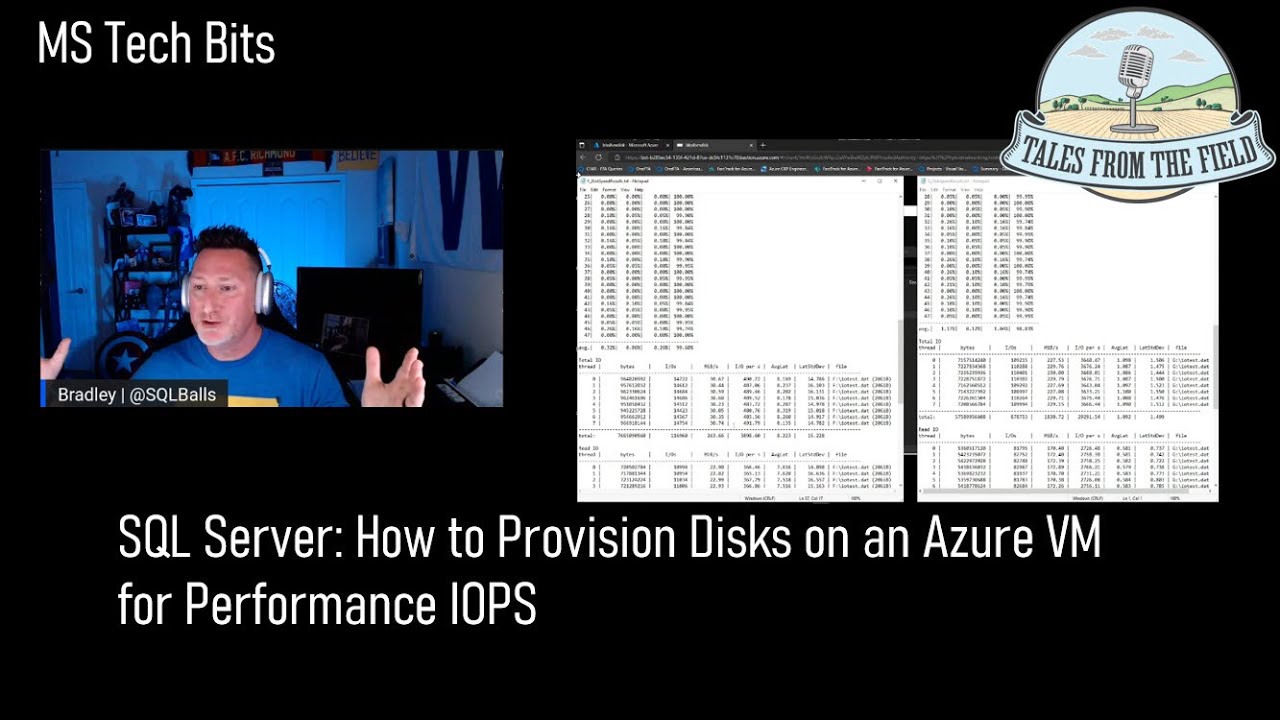 How to Provision Disks on an Azure VM for Performance IOPS