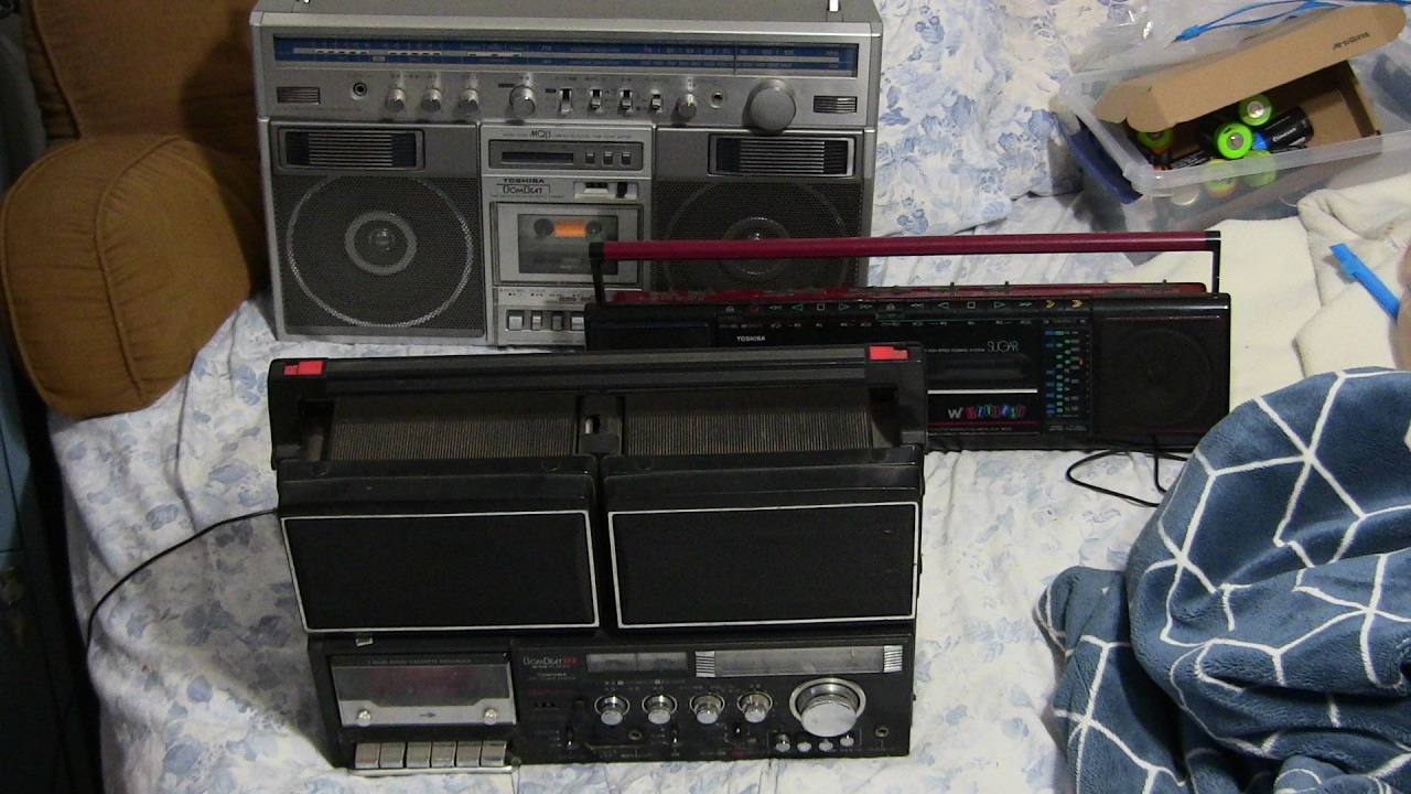 Toshiba unboxing boomboxes RT-SW70 & RT-S89 & RT-9000s aka rt-8740 aka rt-8700 9 Feb 2026