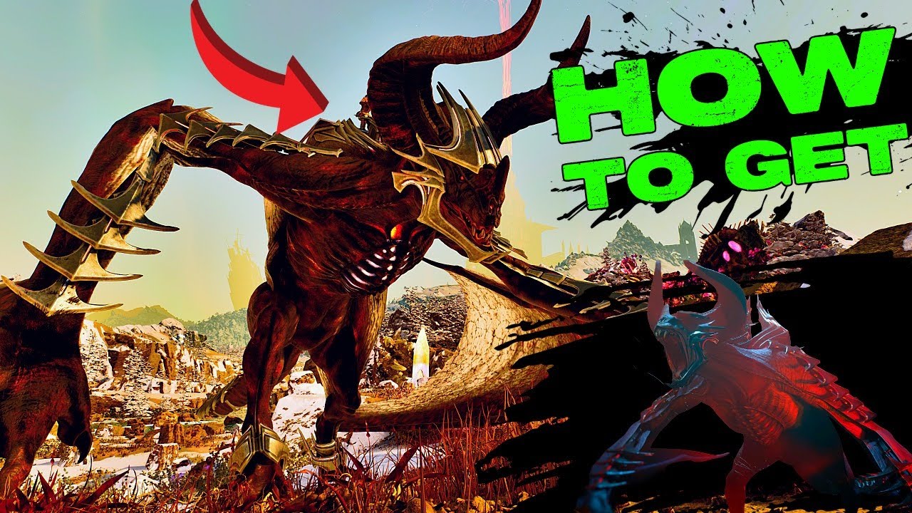 Как приручить Гигадесмодуса в Ark Survival Ascended на карте Lost Colony!!!