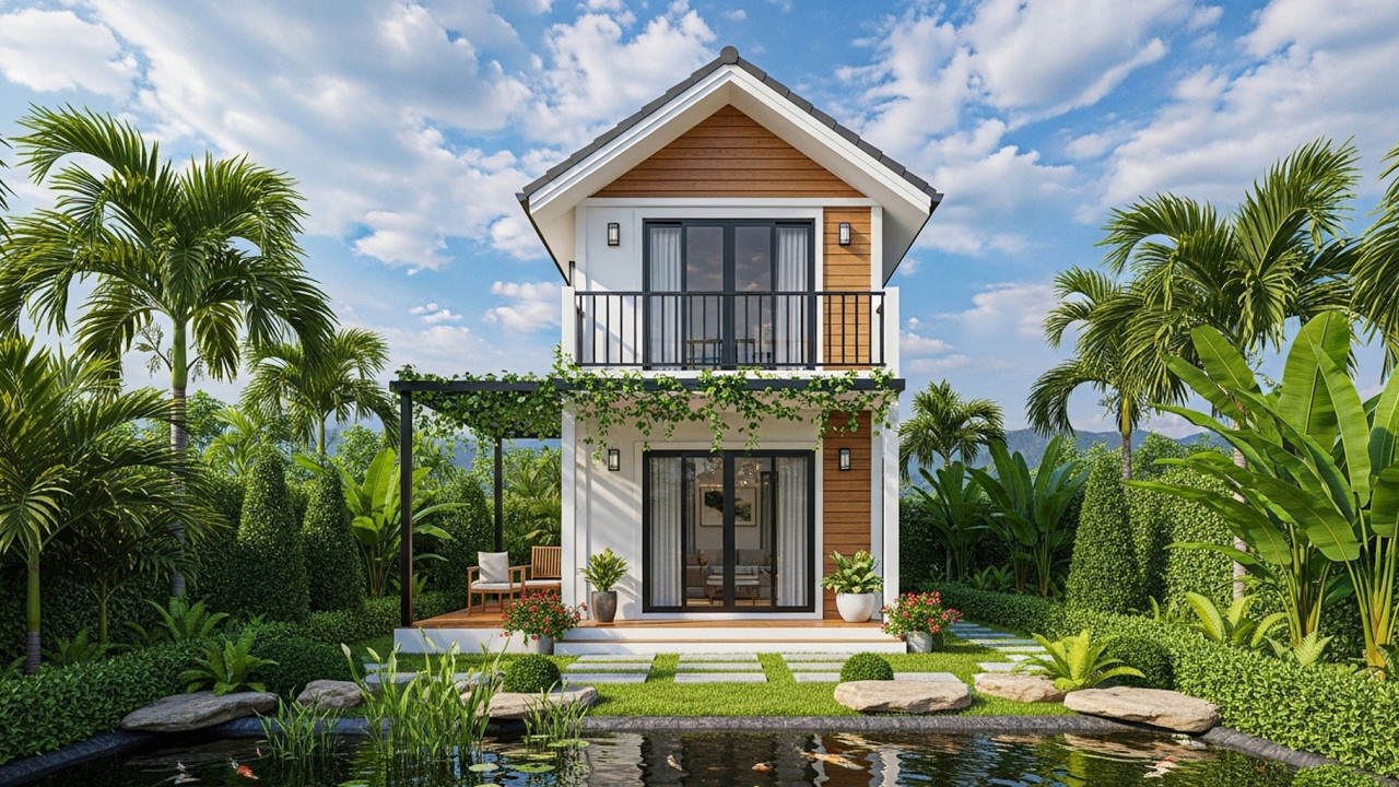10 Stunning Modern Tropical House Designs with Beautiful Garden Views