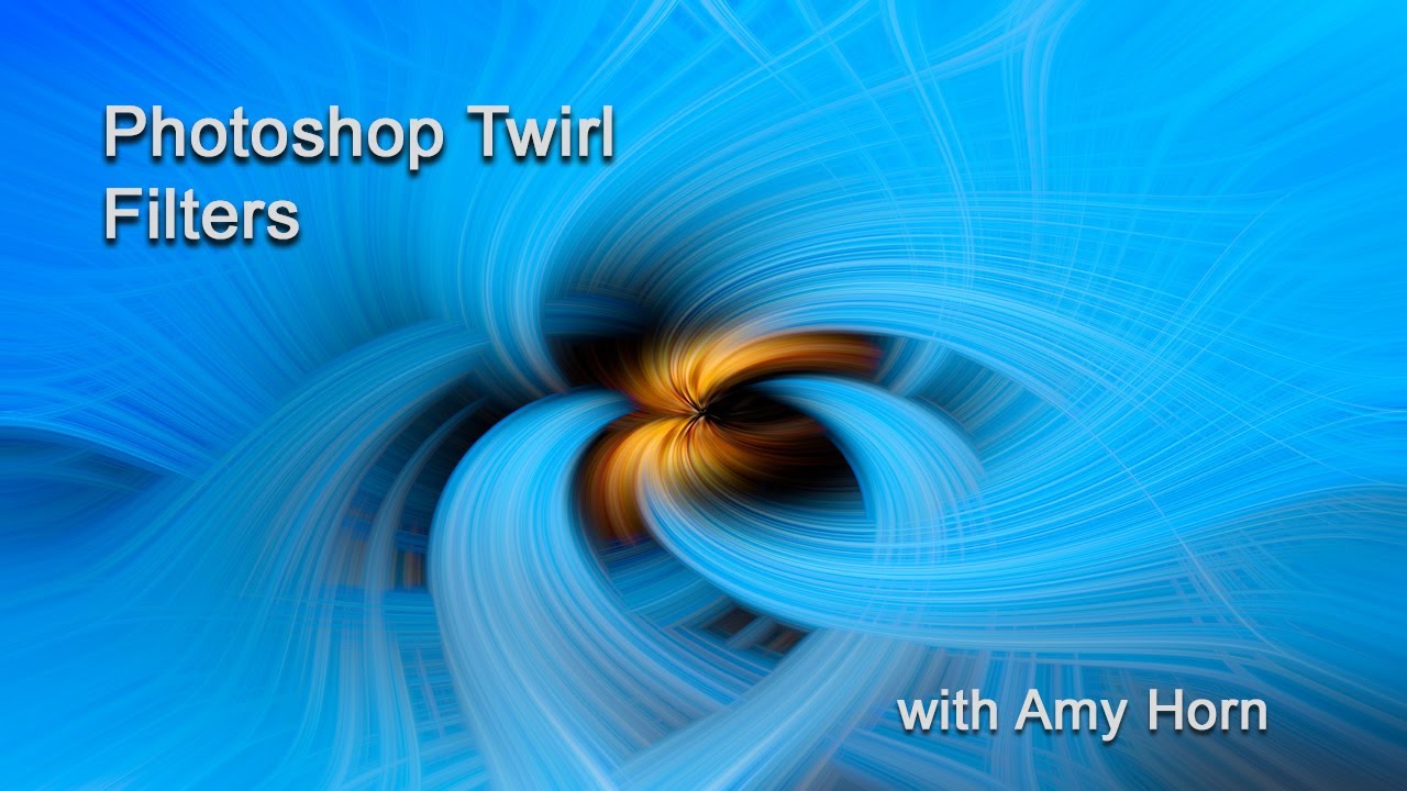 Photoshop - Twirl technique
