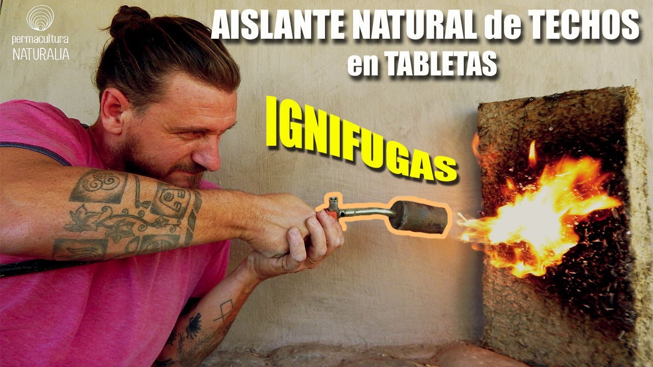 🔥❄️AISLANTE NATURAL ECOLÓGICO !!!A prueba de FUEGO¡¡¡  Seguro, Eficiente y Económico |100% Casero