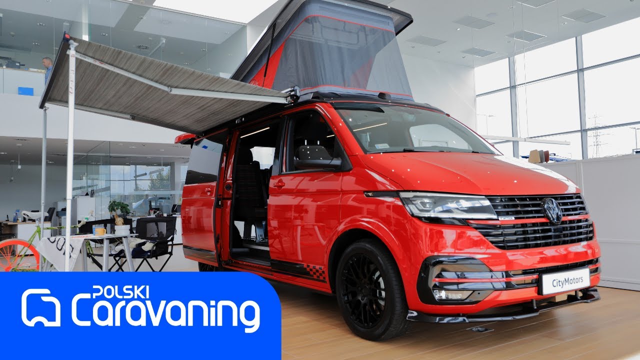 W trasie z nutą GTI - VW T6.1 Wavecamper SportCamp (polskicaravaning.pl)
