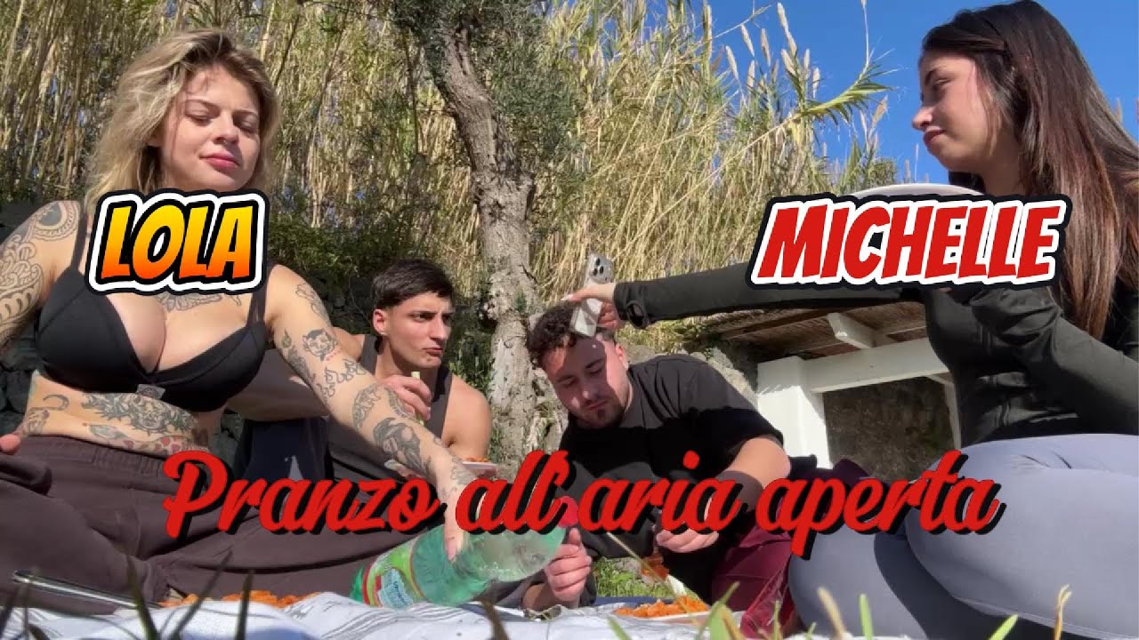 👉 PRANZO AL SOLE ☀️ SANFY CON LOLA E MICHELLE LAPOLLA IN LIVE