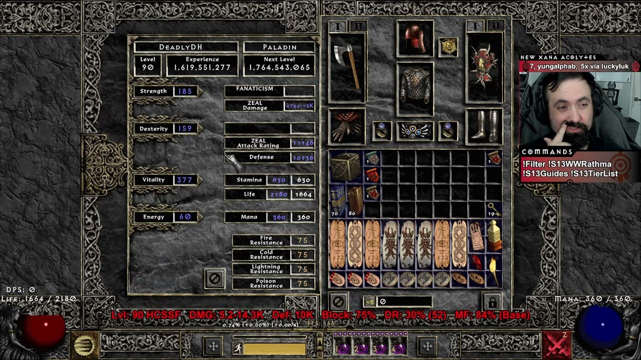 Ear'd AND Fortified!?! DeadlyDH Is Up To The Task! Zeal Paladin Guide & Demo -  S13 HC SSF Project