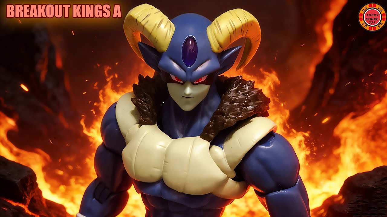 L.S.Studio Dragon Ball Super Moro Figure Breakout Kings A Anime Action Figures Model Kids Toys