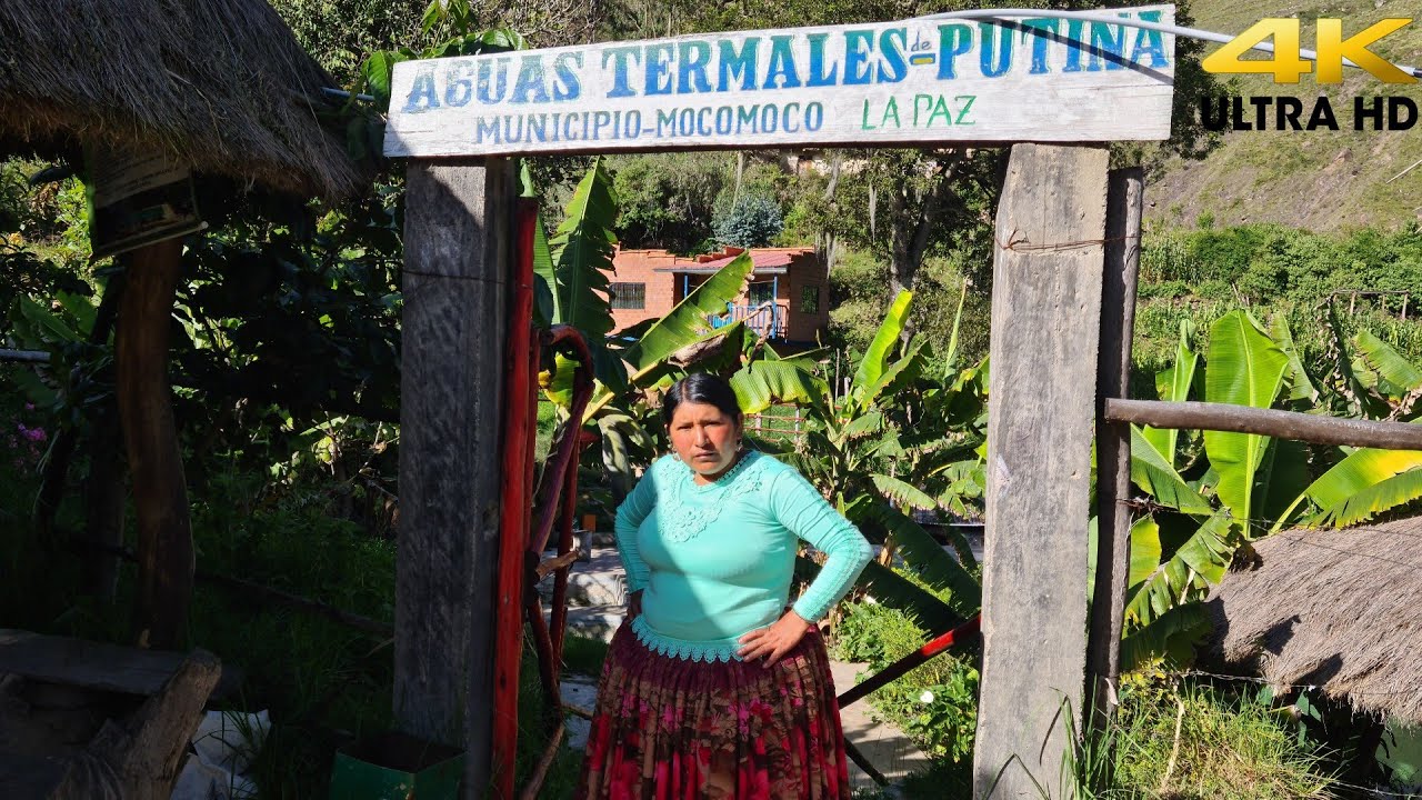 Aguas termales de Putina municipio de Mocomoco provincia Camacho La Paz Bolivia | CHOLITA ISABEL